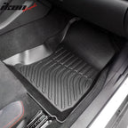 2022-2025 Subaru WRX All Weather 3D Floor Mats Carpets+ Trunk Mat TPE