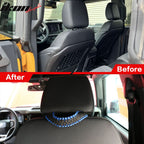 2021-2025 Ford Bronco Headrest Handle + Roll Bar Grab Nylon 4PCS