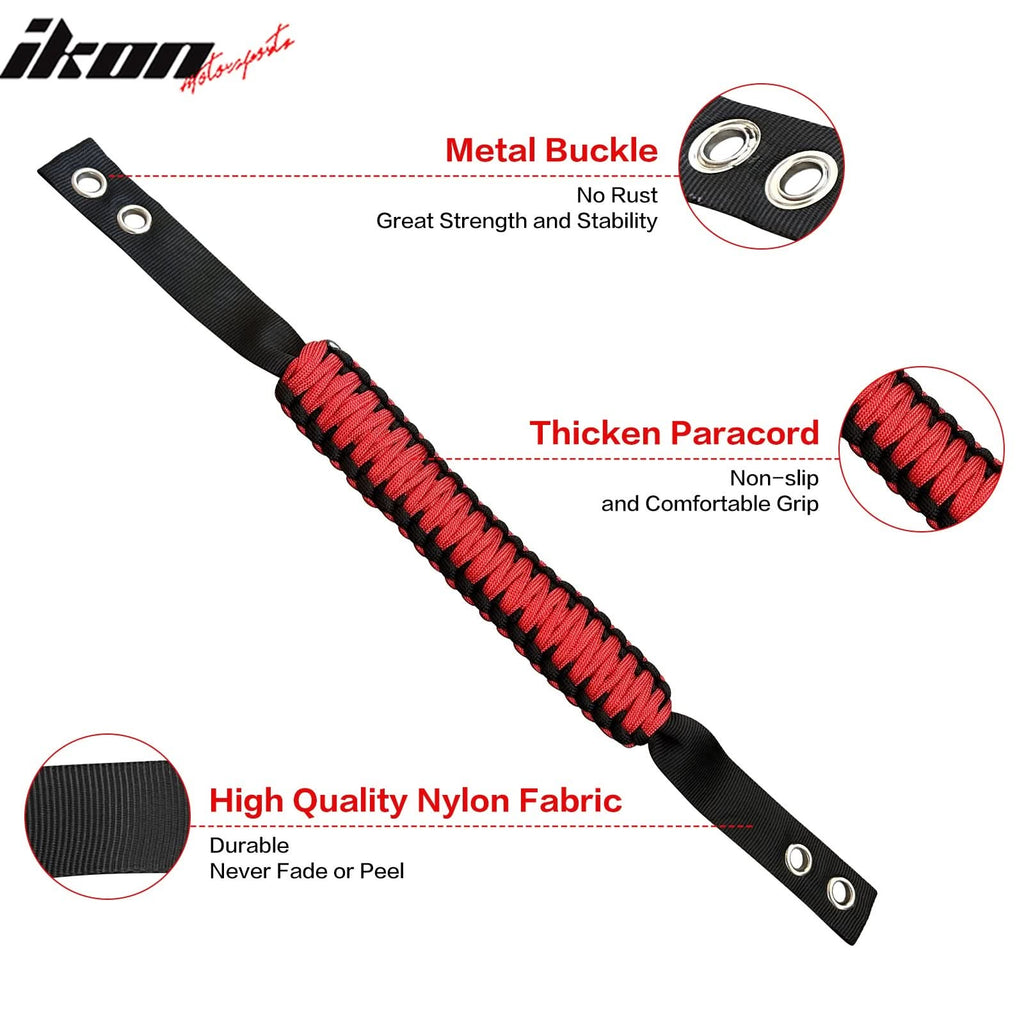 2021-2025 Ford Bronco Headrest Handle + Roll Bar Grab Nylon 4PCS