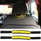 2021-2025 Ford Bronco Headrest Handle + Roll Bar Grab Nylon 4PCS