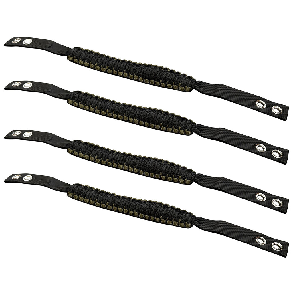 2021-2025 Ford Bronco 2/4Dr 4PCS Nylon Roll Bar Grab Handles Grip