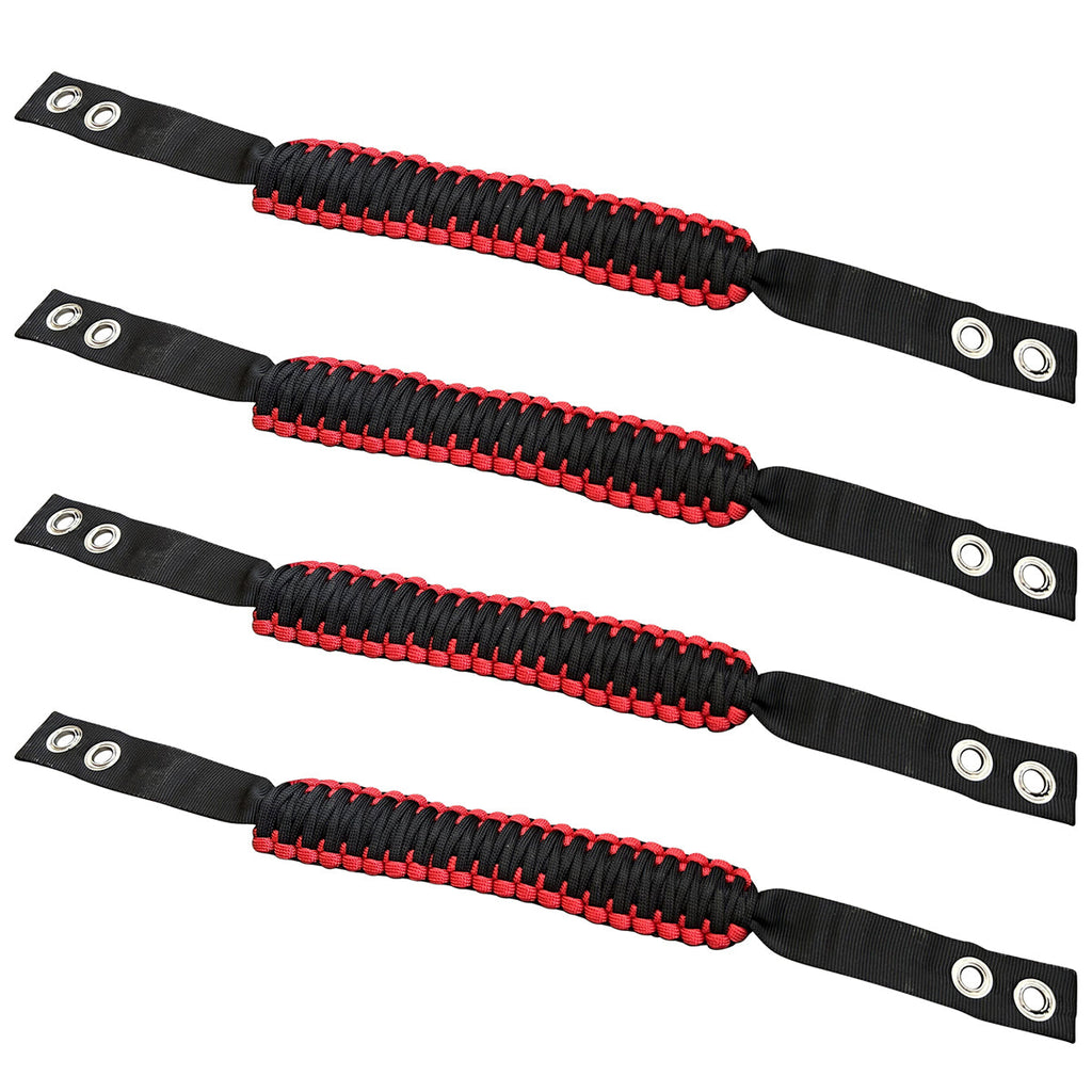 2021-2025 Ford Bronco 2/4Dr 4PCS Nylon Roll Bar Grab Handles Grip