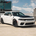 2020-2023 Dodge Charger SRT Widebody Style Smoke LED Mesh Grille ABS