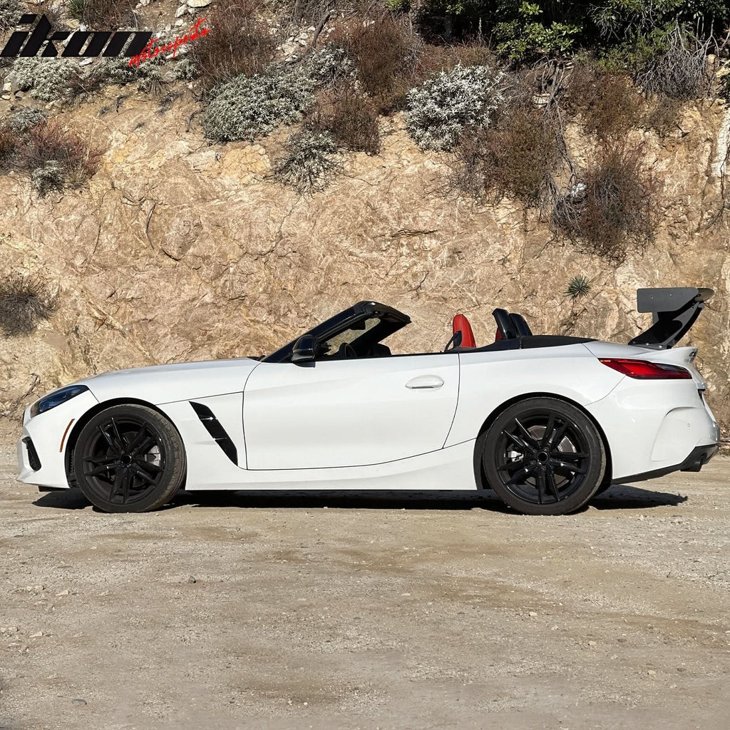 Universal 61'' GT Trunk Spoiler V1 Brackets V4A Legs + Side Plates ABS