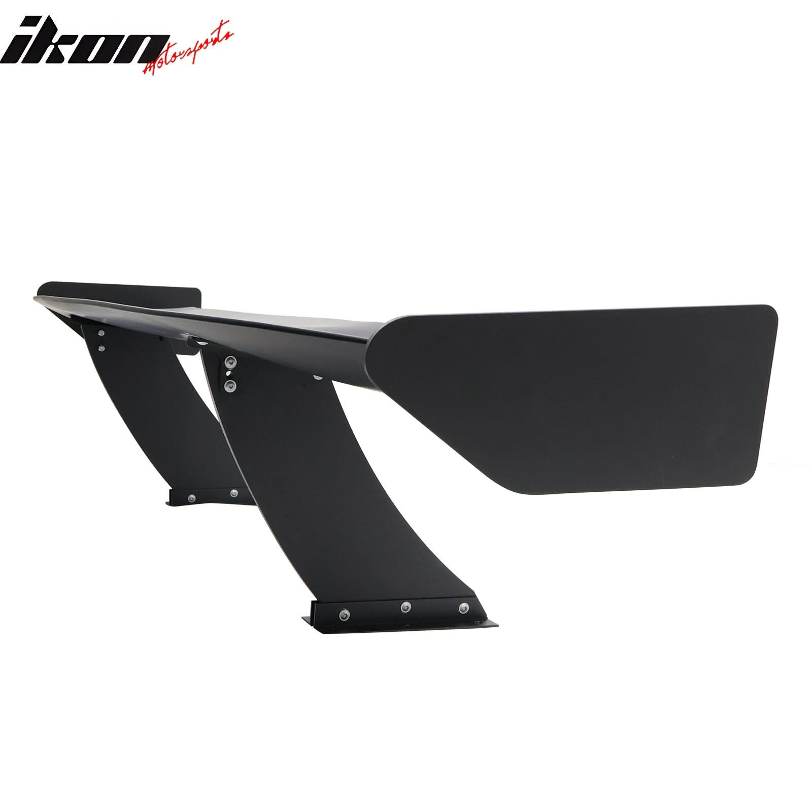 Universal 65'' GT Trunk Spoiler V1 Brackets V4A Legs + Side Plates ABS