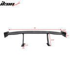 Universal 65'' GT Trunk Spoiler V1 Brackets V4A Legs + Side Plates ABS