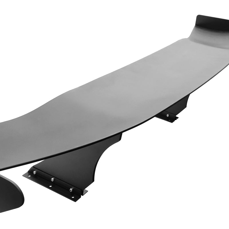 Universal 65'' GT Trunk Spoiler V1 Brackets V4B Legs + V4A Plates ABS