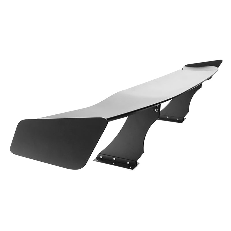 Universal 65'' GT Trunk Spoiler V1 Brackets V4B Legs + V4D Plates ABS