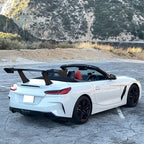 Universal 65'' GT Trunk Spoiler V1 Brackets V4C Legs + V4A Plates ABS