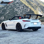 Universal 57'' GT Trunk Spoiler V1 Brackets V4C Legs + V4A Plates ABS
