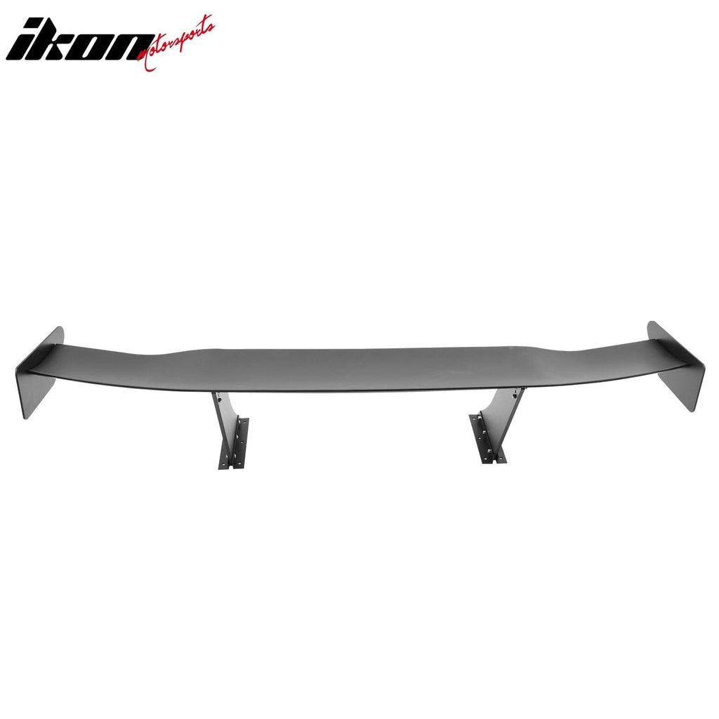Universal 57'' GT Trunk Spoiler V1 Brackets V4C Legs + V4A Plates ABS