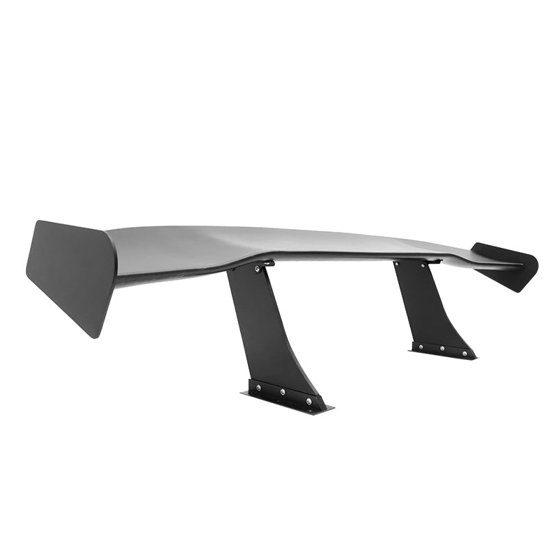 Universal 65'' GT Trunk Spoiler V1 Brackets V4C Legs + Side Plates ABS