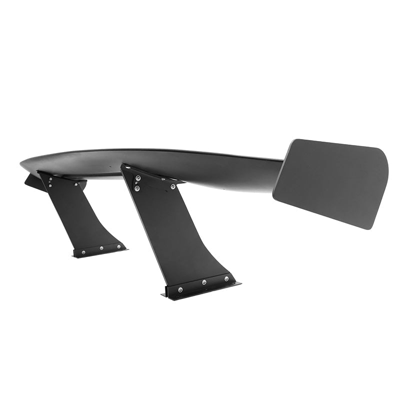 Universal 65'' GT Trunk Spoiler V1 Brackets V4C Legs + Side Plates ABS