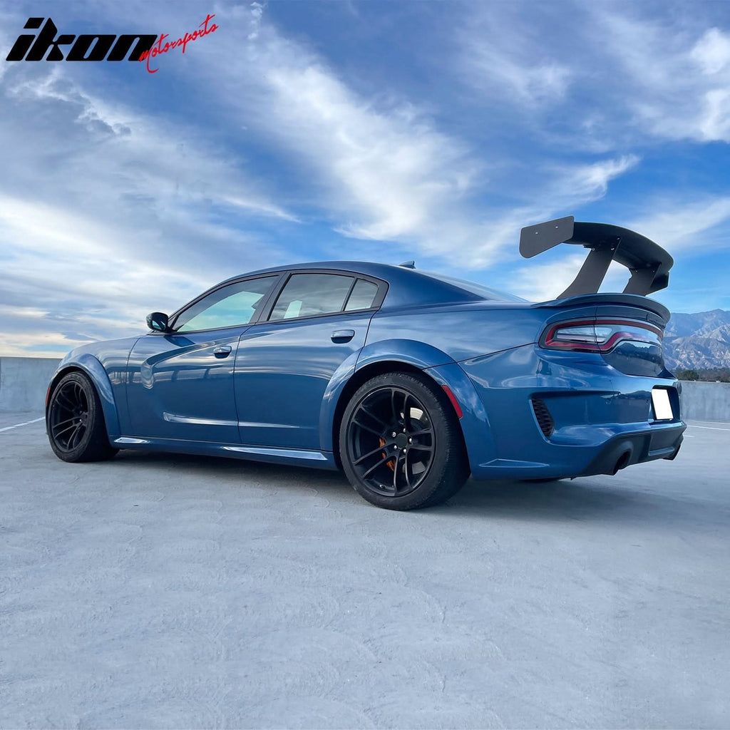 Universal 61'' GT Trunk Spoiler V1 Brackets V4C Legs + Side Plates ABS