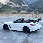Universal 65'' GT Trunk Spoiler V1 Brackets V4C Legs + V4D Plates ABS