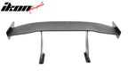Universal 57'' GT Trunk Spoiler V1 Brackets V4D Legs + V4A Plates ABS