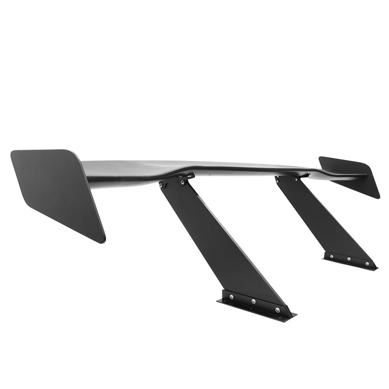 Universal 65'' GT Trunk Spoiler V1 Brackets V4D Legs + Side Plates ABS