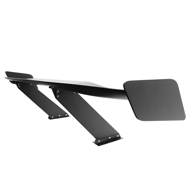 Universal 65'' GT Trunk Spoiler V1 Brackets V4D Legs + Side Plates ABS