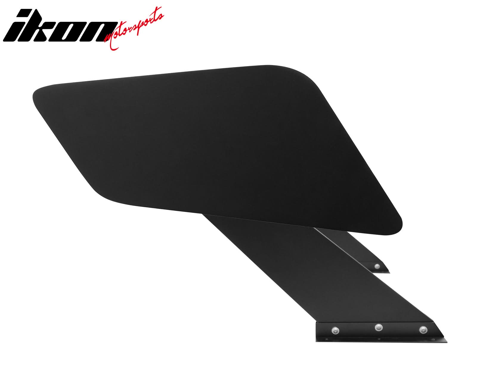 Universal 57'' GT Trunk Spoiler V1 Brackets V4D Legs + Side Plates ABS