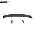 Universal 57'' GT Trunk Spoiler V1 Brackets V4B Legs + V4A Plates ABS