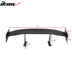 Universal 57'' GT Trunk Spoiler V1 Brackets V4C Legs + V4D Plates ABS