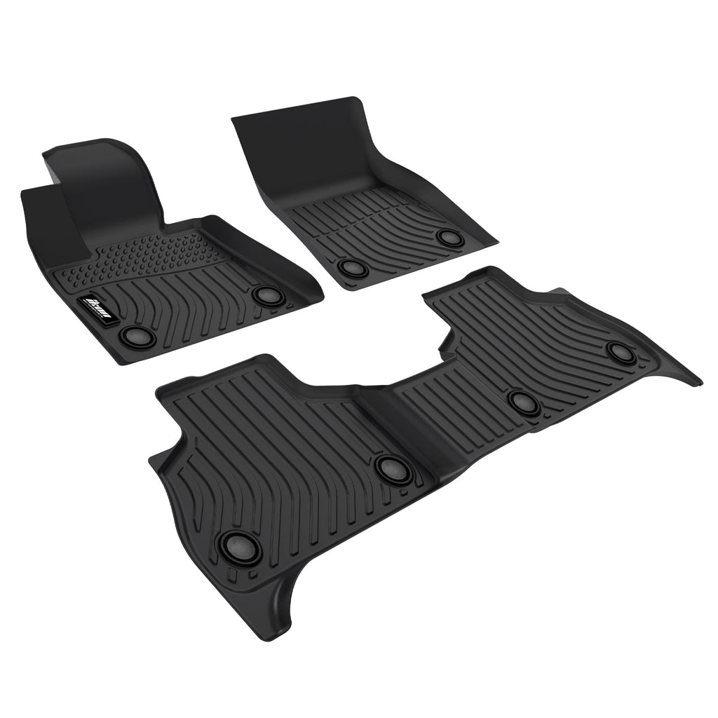 2019-2024 BMW X5 G05 5 Passengers TPE 3D Floor Mats + Trunk Mat Liner