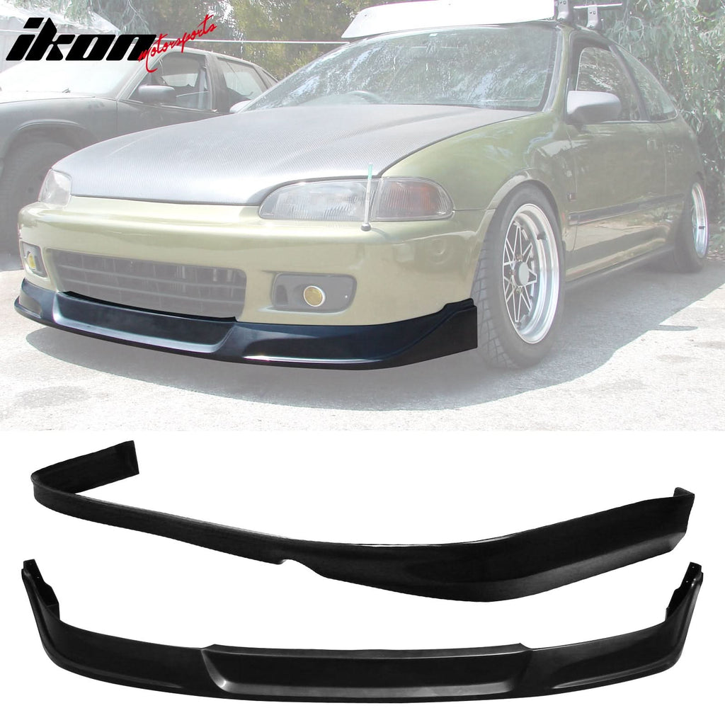 Rear Diffuser & Front Lip ForÂ 1992-1995 Honda Civic JDM Unpainted