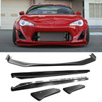 Side Skirts & Front Lip & Corner Aprons For 2013-2016 Scion Spoiler