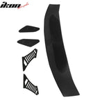 56"Inch GT Style Trunk Spoiler V1 Side Plates V3 Legs 3D Carbon Fiber