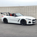 57'' 12" Height Drag Trunk Spoiler V2 Side Plates V3 Legs Carbon Fiber