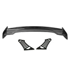 57'' 12" Height Drag Trunk Spoiler V2 Side Plates V3 Legs Carbon Fiber
