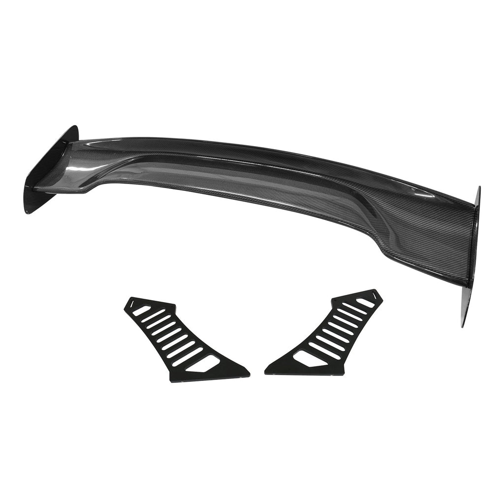 57'' 12" Height Drag Trunk Spoiler V2 Side Plates V3 Legs Carbon Fiber