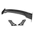 57'' 12" Height Drag Trunk Spoiler V2 Side Plates V3 Legs Carbon Fiber