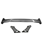 57'' 12" Height Drag Trunk Spoiler V2 Side Plates V3 Legs Carbon Fiber