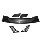 57'' 12" Height Drag Trunk Spoiler V2 Side Plates V3 Legs Carbon Fiber