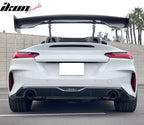 57'' 12" Height Drag Trunk Spoiler V2 Side Plates V3 Legs Carbon Fiber