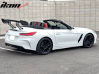 57'' 12" Height Drag Trunk Spoiler V2 Side Plates V3 Legs Carbon Fiber