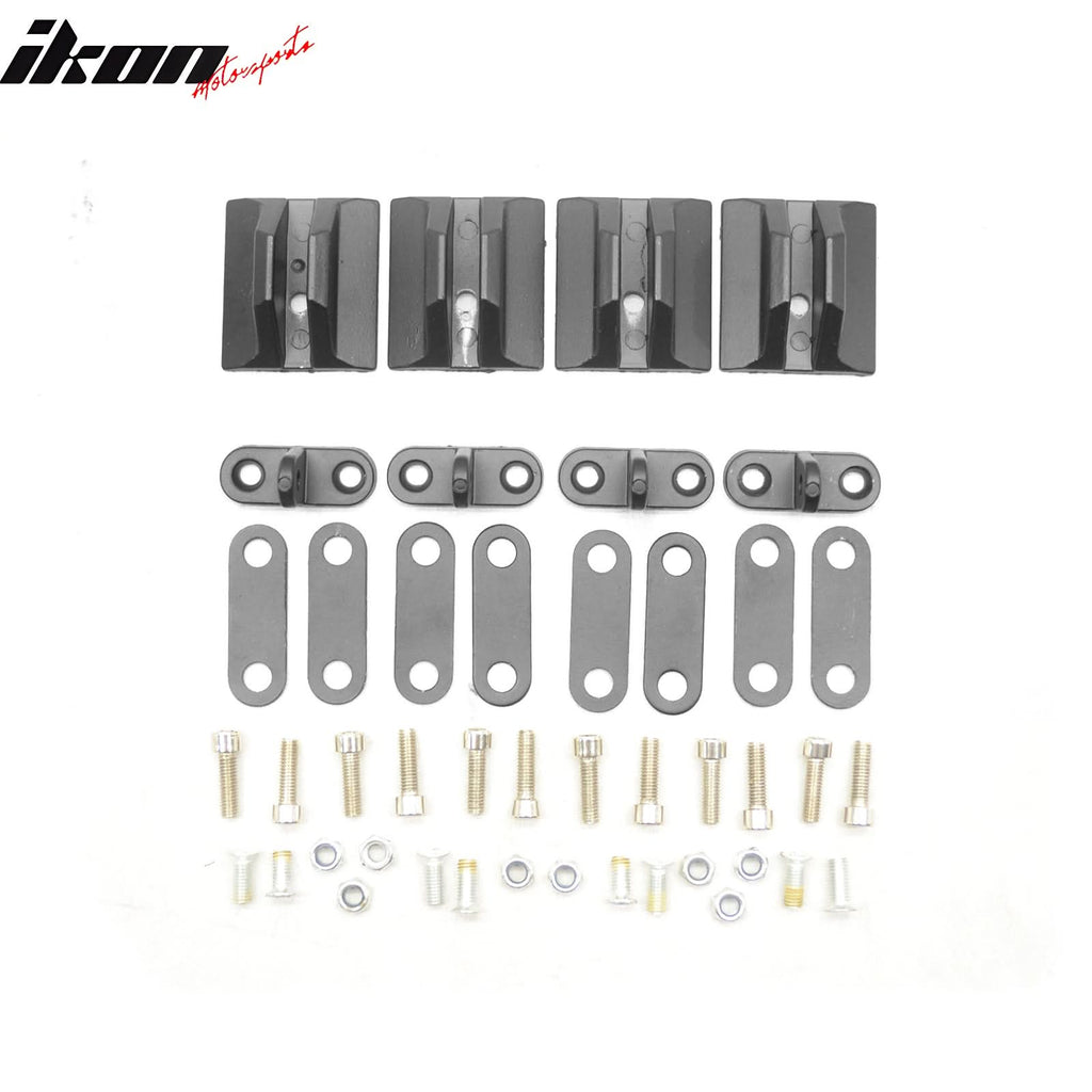 57'' 12" Height Drag Trunk Spoiler V2 Side Plates V5 Legs Carbon Fiber