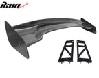 57'' 12" Height Drag Trunk Spoiler V2 Side Plates V6 Legs Carbon Fiber