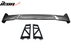 57'' 12" Height Drag Trunk Spoiler V2 Side Plates V6 Legs Carbon Fiber