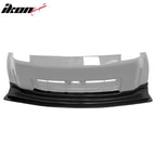 Front Lip & Matching Splitter For 2006-2009 Nissan 350Z N1 Style Black