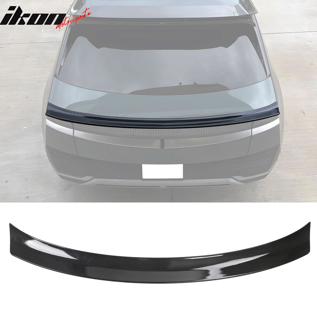 2022-2024Â Hyundai Ioniq 5 Carbon Fiber Print Trunk + Roof Spoiler ABS