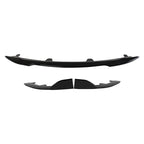 2022-2025 Toyota Corolla Auris 5-Door Gloss Black 3PC Front Bumper Lip