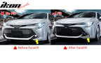 2022-2023 Toyota Corolla Matte Black Front Bumper Lip + Side Canards