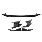 2022-2023 Toyota Corolla Gloss Black 3PC Front Bumper Lip+Side Canards
