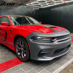 2015-2023 Dodge Charger Widebody SRT Bumper Cover Matte Black Lip PP