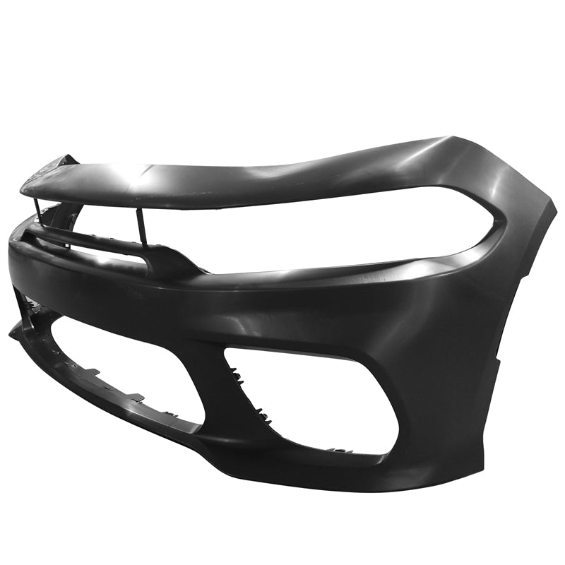 2015-2023 Dodge Charger Widebody SRT Front Bumper Cover Yellow Lip PP