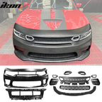 2015-2023 Dodge Charger Widebody SRT Bumper Cover Matte Black Lip PP