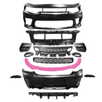 2015-2023 Dodge Charger Rear & Front Bumper + Pink Lip Diffuser PP