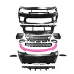 2015-2023 Dodge Charger Rear & Front Bumper + Pink Lip Diffuser PP